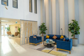 Yas Island Retreat Boho Chic Studio Apartment with Pool